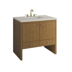 James Martin Hudson 36" Single Vanity with 3 CM Countertop
