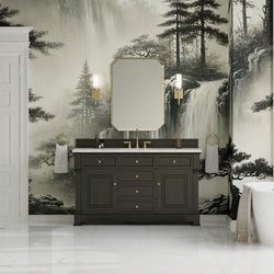 James Martin Brookfield 60" Single Vanity with 3CM Countertop & FreePower Wireless Charger
