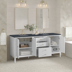 James Martin Myrrin 72" Double Vanity with 3 CM Countertop