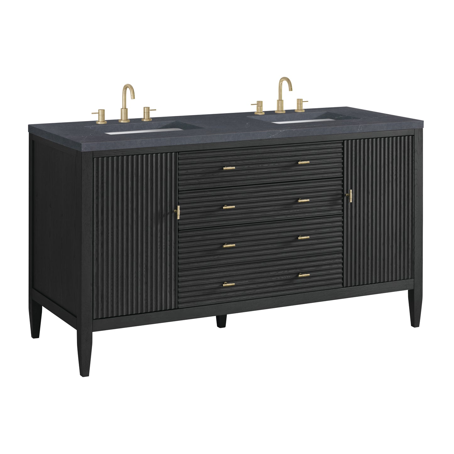 James Martin Myrrin 60" Double Vanity with 3 CM Countertop