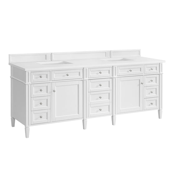 James Martin 84" Brittany Double Vanity - Luxe Bathroom Vanities