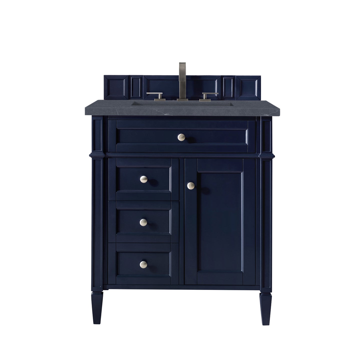 James Martin Brittany 30" Single Vanity with 3 CM Countertop