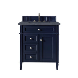 James Martin Brittany 30" Single Vanity with 3 CM Countertop
