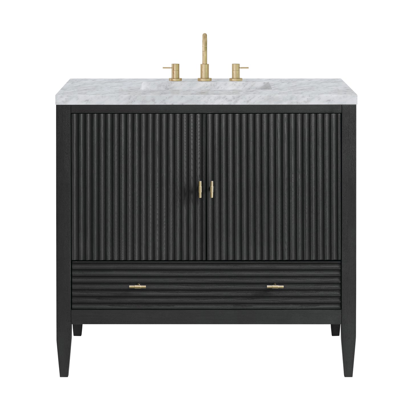 James Martin Myrrin 36" Single Vanity with 3 CM Countertop