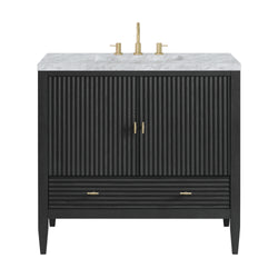 James Martin Myrrin 36" Single Vanity with 3 CM Countertop