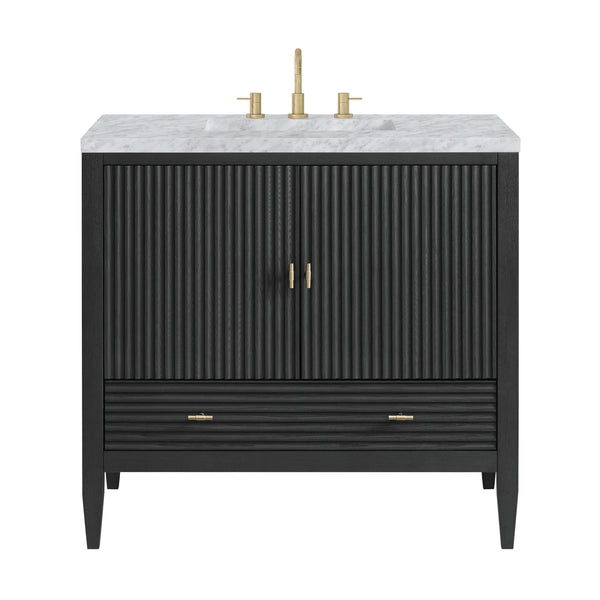 James Martin Myrrin 36" Single Vanity with 3 CM Countertop