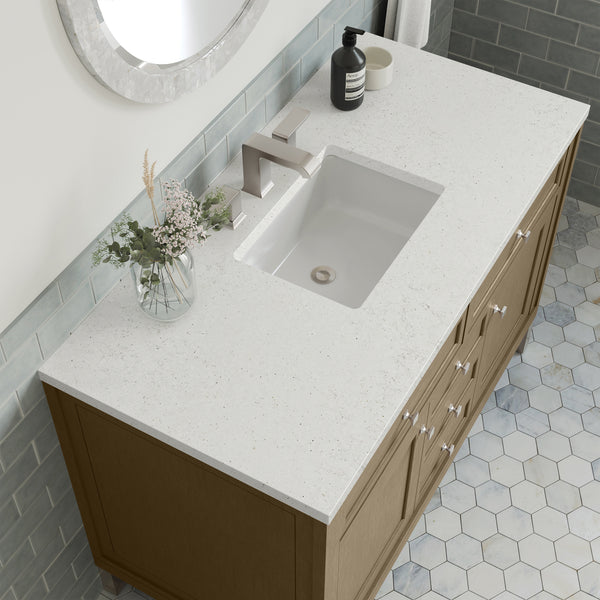 James Martin Chicago 48" Single Vanity with 3 CM Countertop
