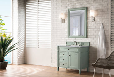 James Martin Brittany 36" Single Vanity with 3 Countertop