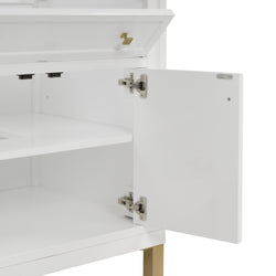 James Martin Chicago 30" Single Vanity with Single Hole 3CM White Zeus Silestone Top & Backsplash