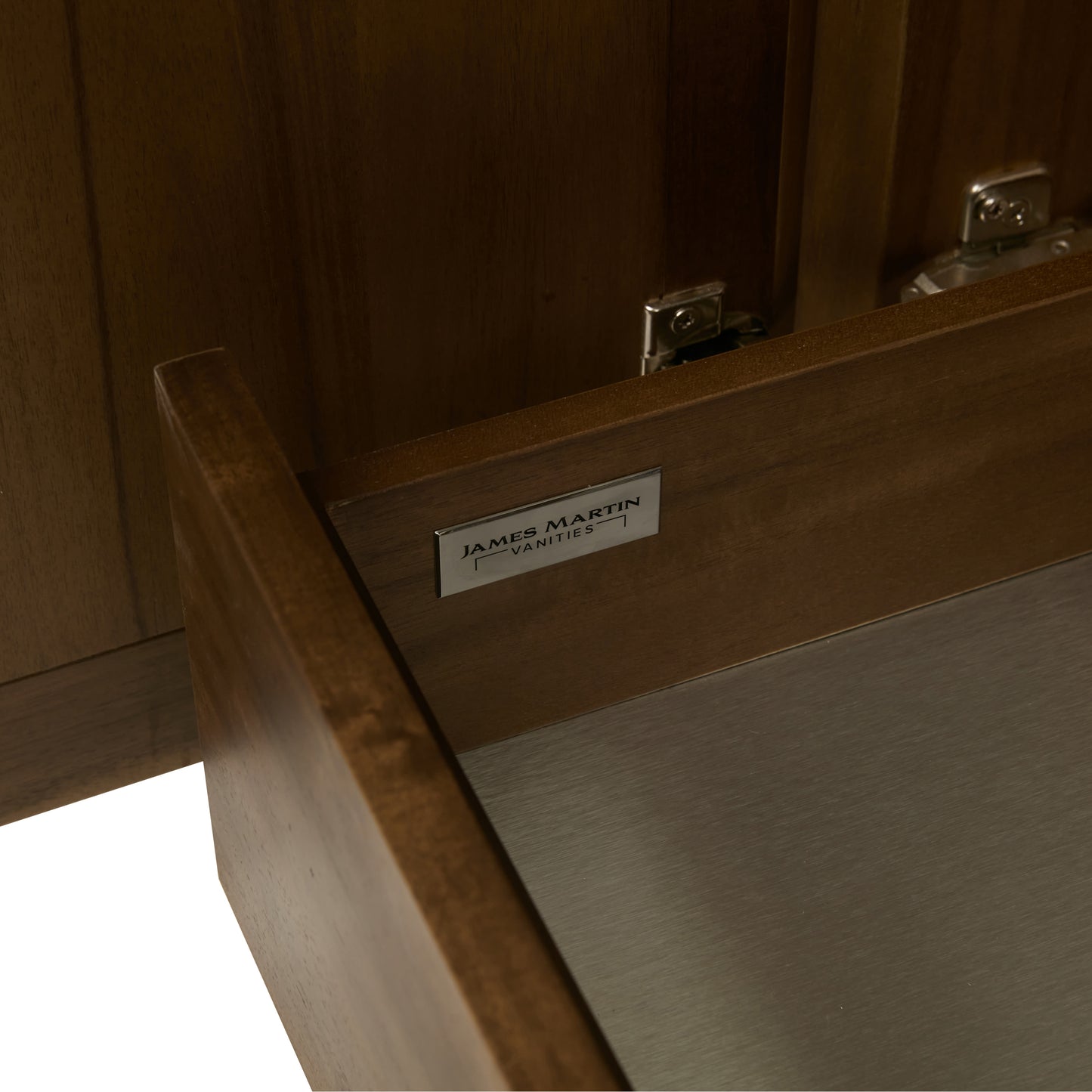 James Martin Marcello 36" Single Vanity Cabinet, Chestnut Cabinet Only - Luxe Bathroom Vanities