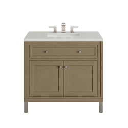 James Martin Chicago 36" Single Vanity with 3 CM Countertop