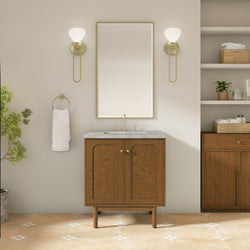 James Martin Laurent 30" Single Vanity with 3 CM Countertop