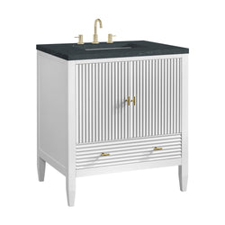 James Martin Myrrin 30" Single Vanity with 3 CM Countertop