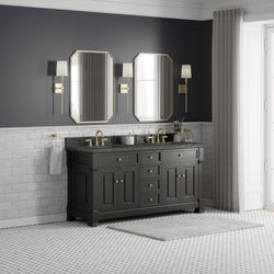James Martin Brookfield 72" Double Vanity with 3 CM Countertop & FreePower Wireless Charger