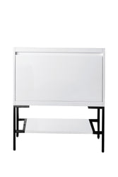 James Martin Mantova 31.5" Single Vanity Cabinet with Stand - Luxe Bathroom Vanities