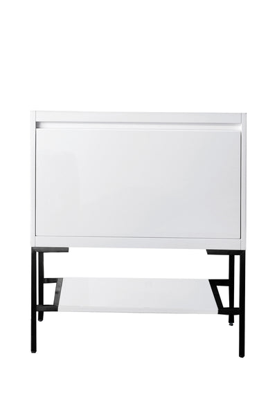 James Martin Mantova 31.5" Single Vanity Cabinet with Stand - Luxe Bathroom Vanities
