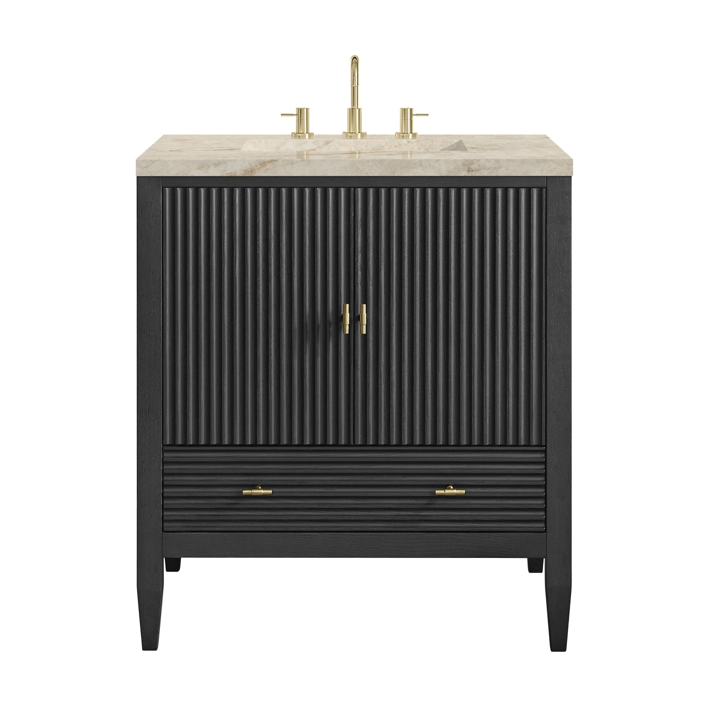 James Martin Myrrin 30" Single Vanity with 3 CM Countertop