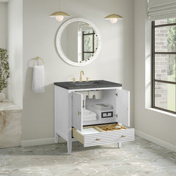 James Martin Myrrin 30" Single Vanity with 3 CM Countertop