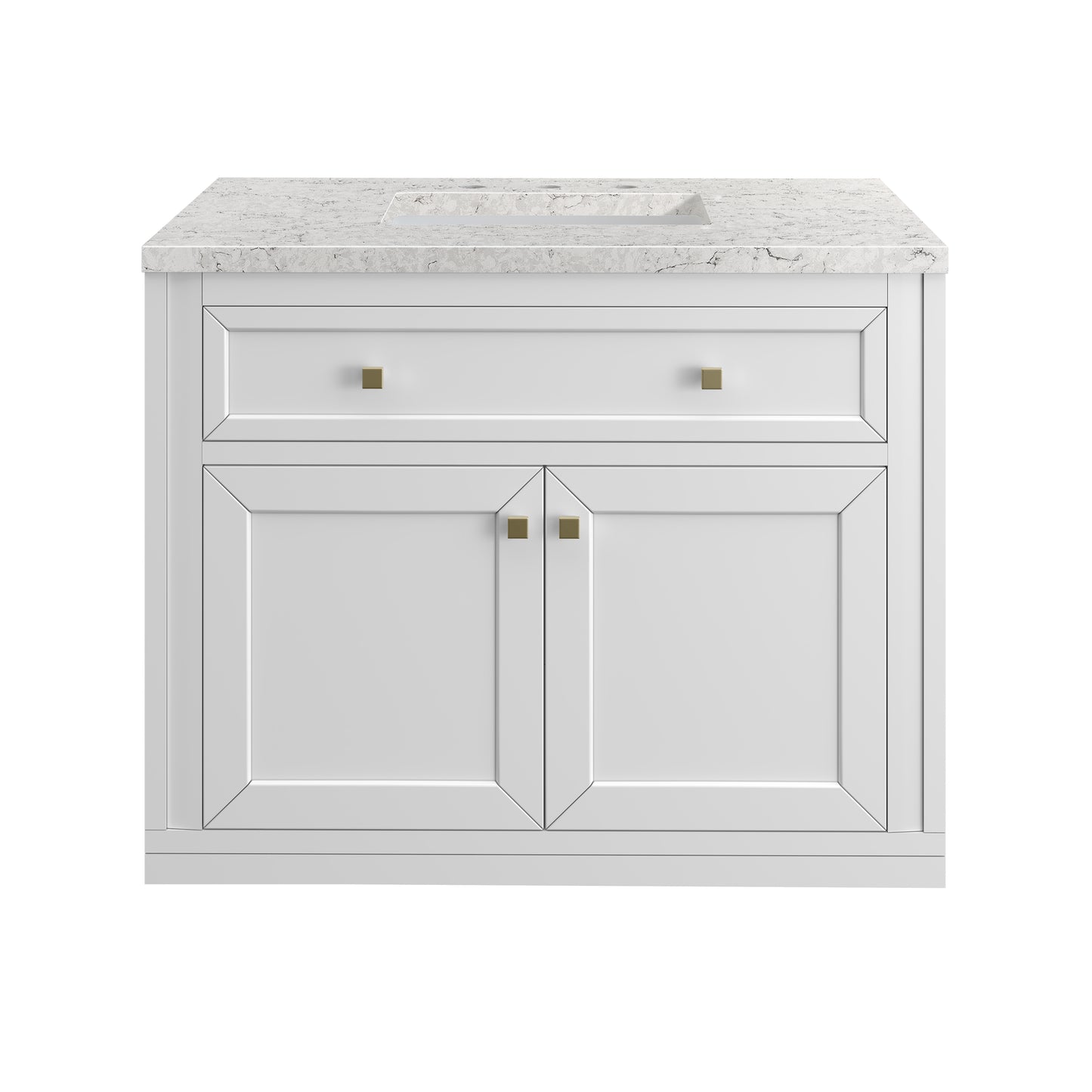 James Martin Chicago 36" Single Vanity with 3 CM Countertop