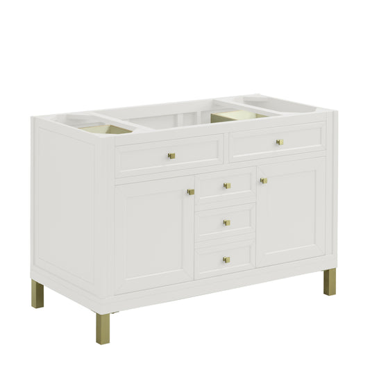 James Martin Chicago 48" Single Vanity with 3 CM Countertop