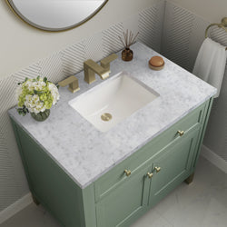 James Martin Chicago 36" Single Vanity with 3 CM Countertop