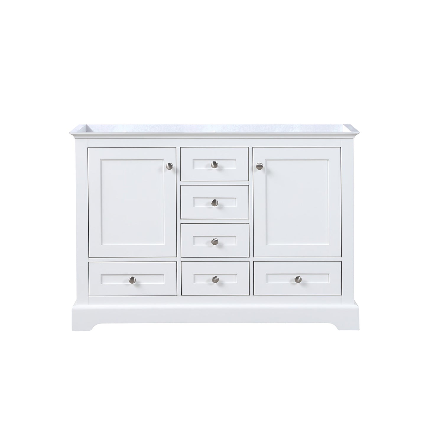 Lexora Collection Dukes 48 inch Double Bath Vanity Only - Luxe Bathroom Vanities