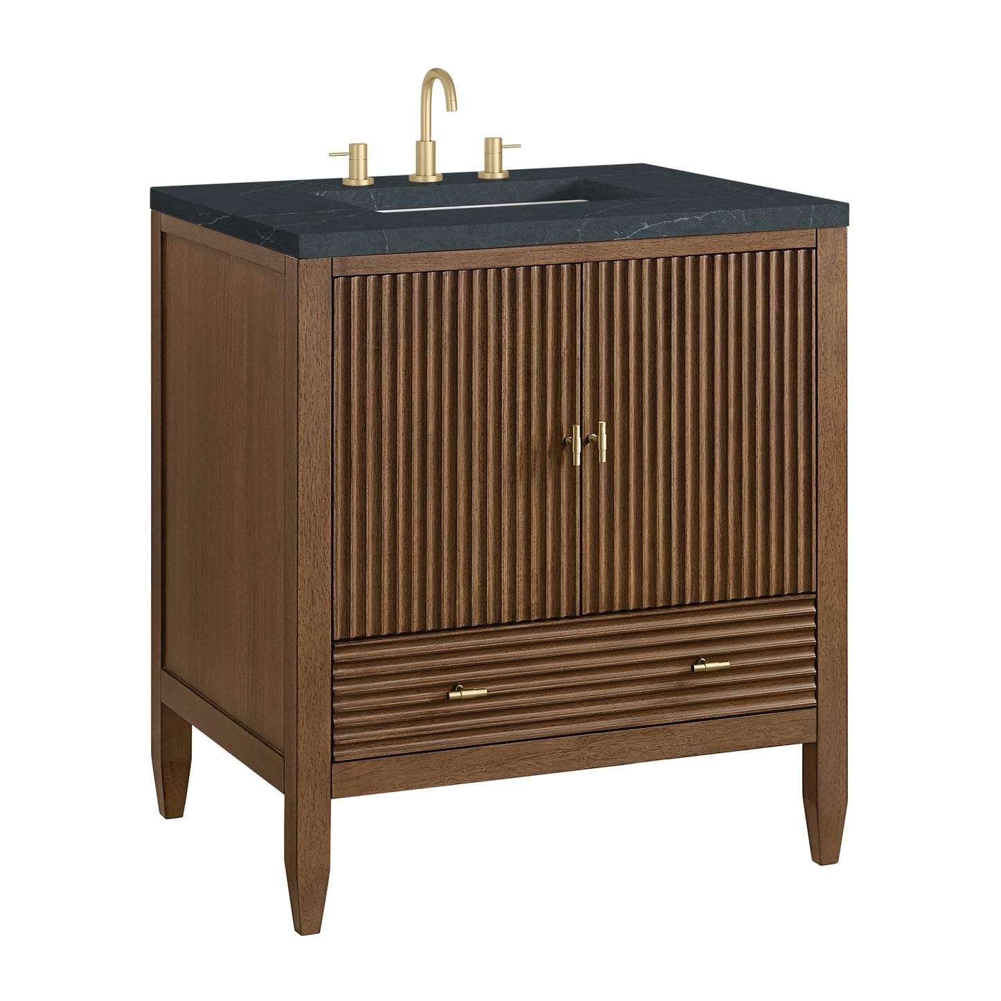James Martin Myrrin 30" Single Vanity with 3 CM Countertop