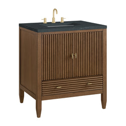 James Martin Myrrin 30" Single Vanity with 3 CM Countertop