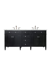 James Martin Brittany 72" Double Vanity with 3 CM Countertop