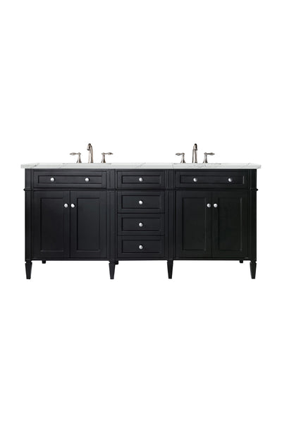 James Martin Brittany 72" Double Vanity with 3 CM Countertop