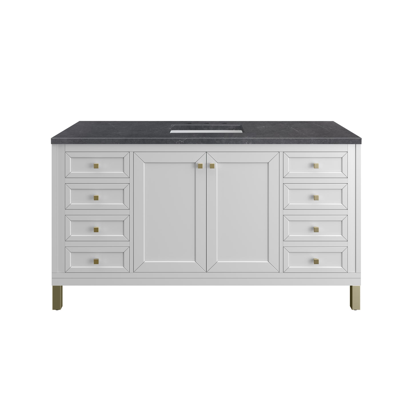 James Martin Chicago 60" Single Vanity with 3 CM Countertop