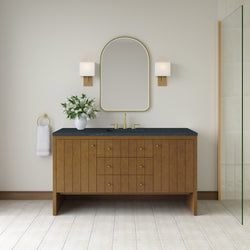 James Martin Hudson 60" Single Vanity with 3 CM Countertop