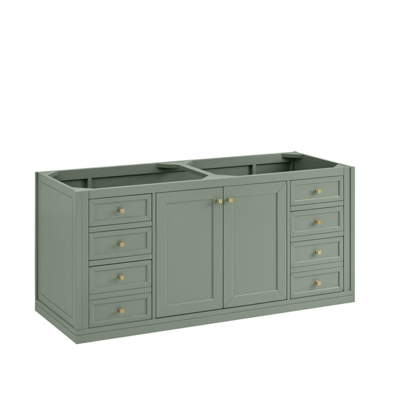 James Martin Chicago 60" Double Vanity with 3 CM Countertop