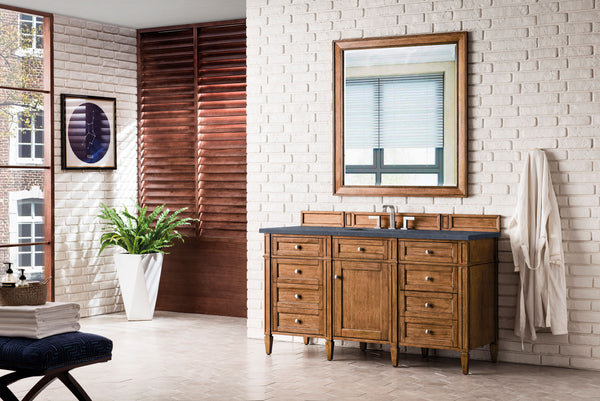 James Martin Brittany 60" Single Vanity with 3 CM Countertop