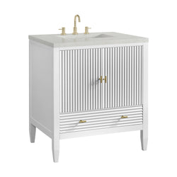 James Martin Myrrin 30" Single Vanity with 3 CM Countertop
