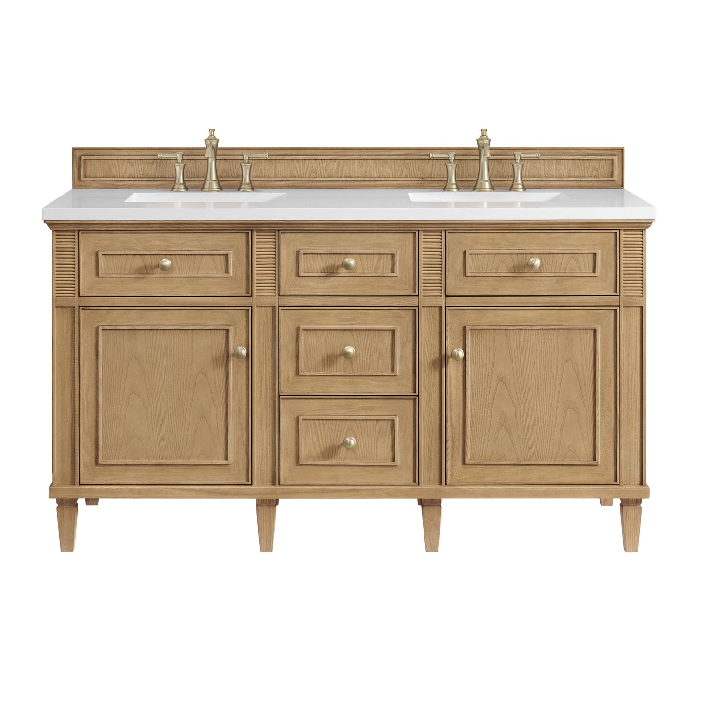 James Martin 60" Lorelai Double Vanity - Luxe Bathroom Vanities