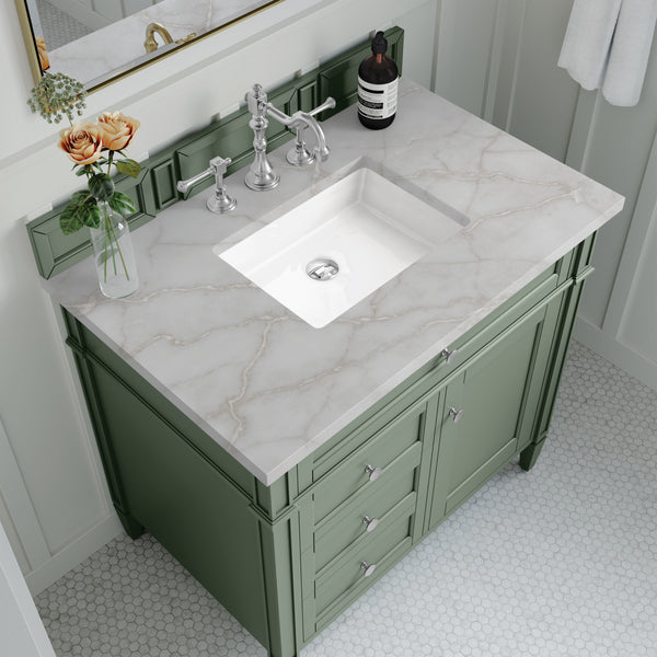 James Martin Brittany 36" Single Vanity with 3 Countertop