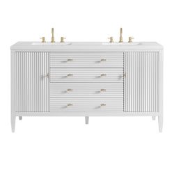 James Martin Myrrin 60" Double Vanity with 3 CM Countertop