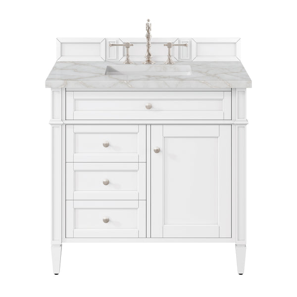 James Martin Brittany 36" Single Vanity with 3 Countertop