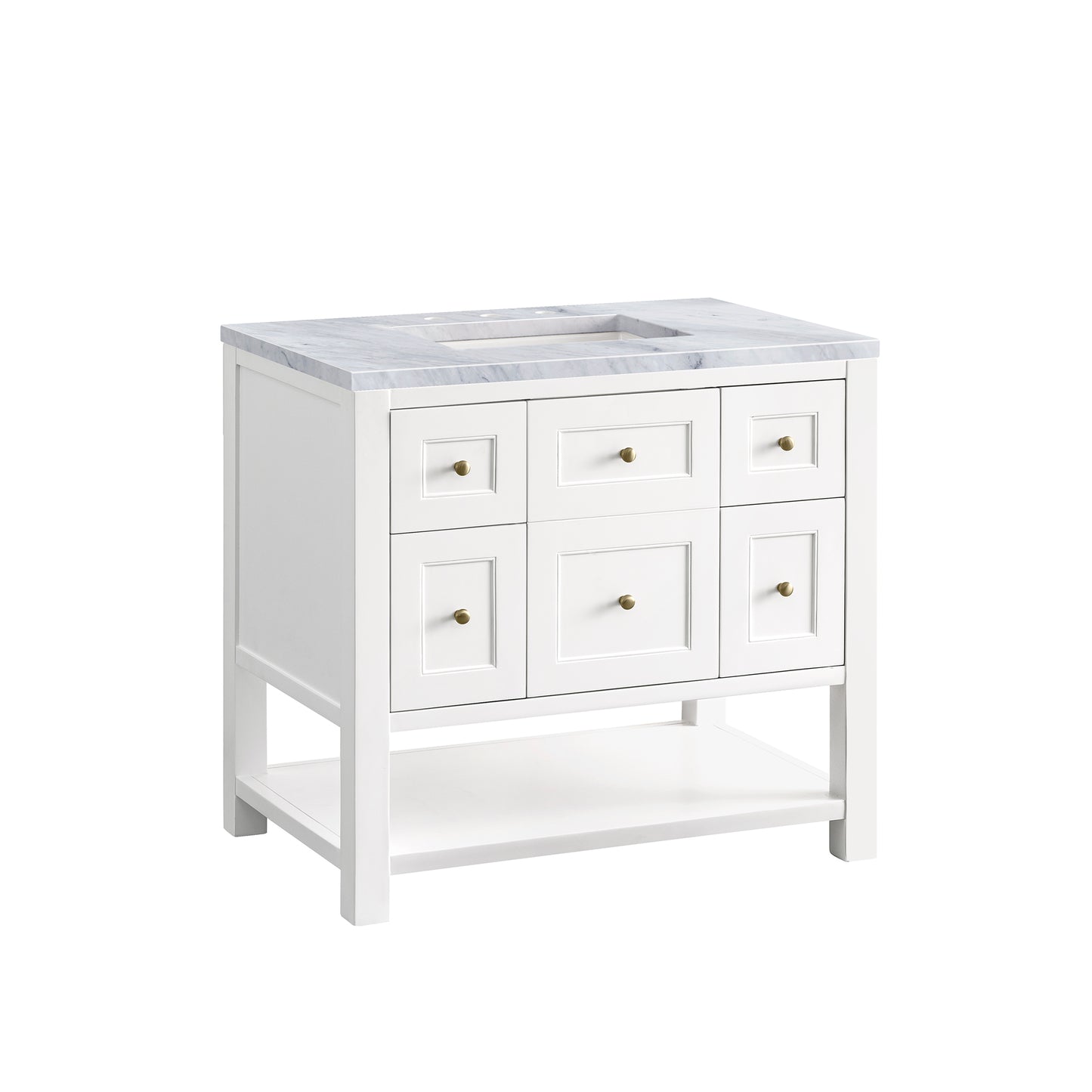 James Martin Breckenridge 36" Single Vanity w/ 3CM Countertop