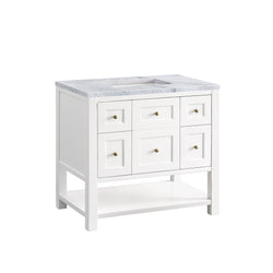 James Martin Breckenridge 36" Single Vanity w/ 3CM Countertop