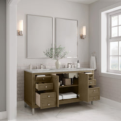 James Martin Chicago 60" Double Vanity with 3 CM Countertop