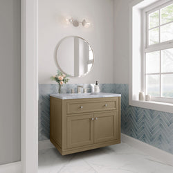 James Martin Chicago 36" Single Vanity with 3 CM Countertop