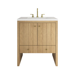 James Martin Hudson 30" Single Vanity with 3 CM Countertop