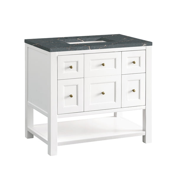 James Martin Breckenridge 36" Single Vanity w/ 3CM Countertop