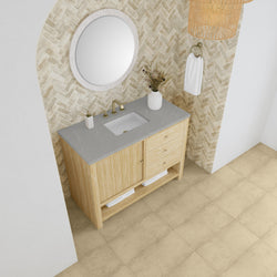 James Martin 48" Marigot Single Vanity - Luxe Bathroom Vanities