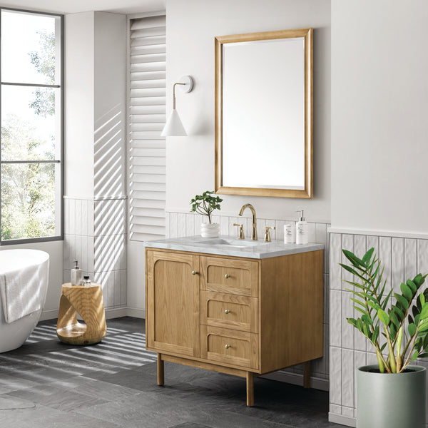 James Martin Laurent 36" Single Vanity with 3 CM Countertop