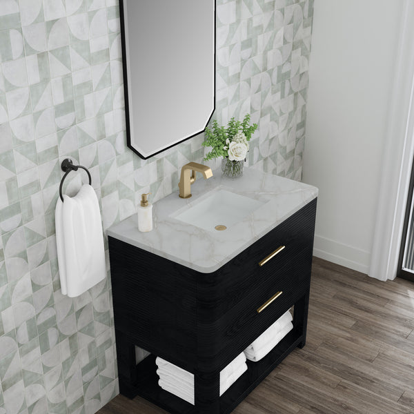 James Martin 36" Lucian Single Vanity - Luxe Bathroom Vanities