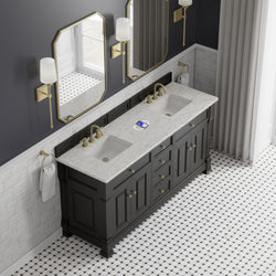James Martin Brookfield 72" Double Vanity with 3 CM Countertop & FreePower Wireless Charger