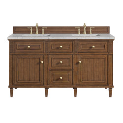 James Martin Lorelai 60" Double Vanity with 3 CM Countertop & FreePower Wireless Charger